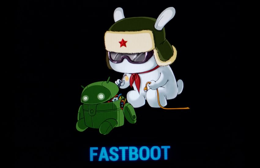 Fastboot screen